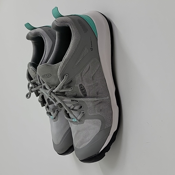 KEEN women's explore vent hiking shoes drizzle/cockatoo size 11 , men's 9.5 - Picture 5 of 12